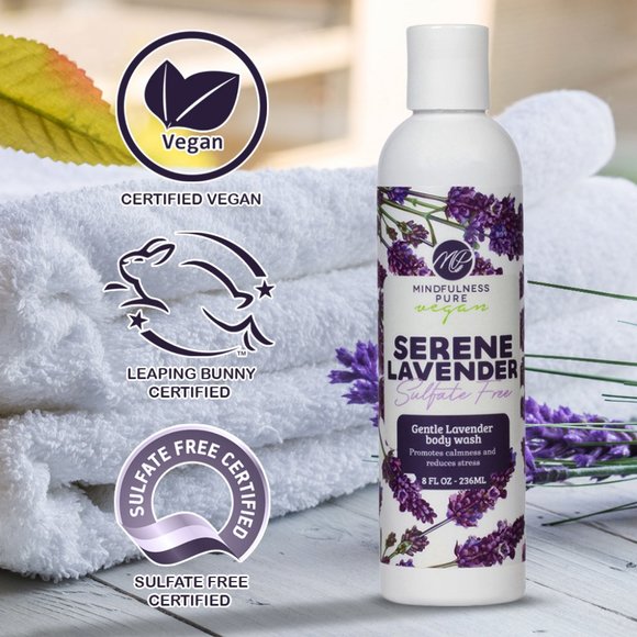 Lot of 2 New Natural Full Lavender Vegan Body Wash - Picture 6 of 8